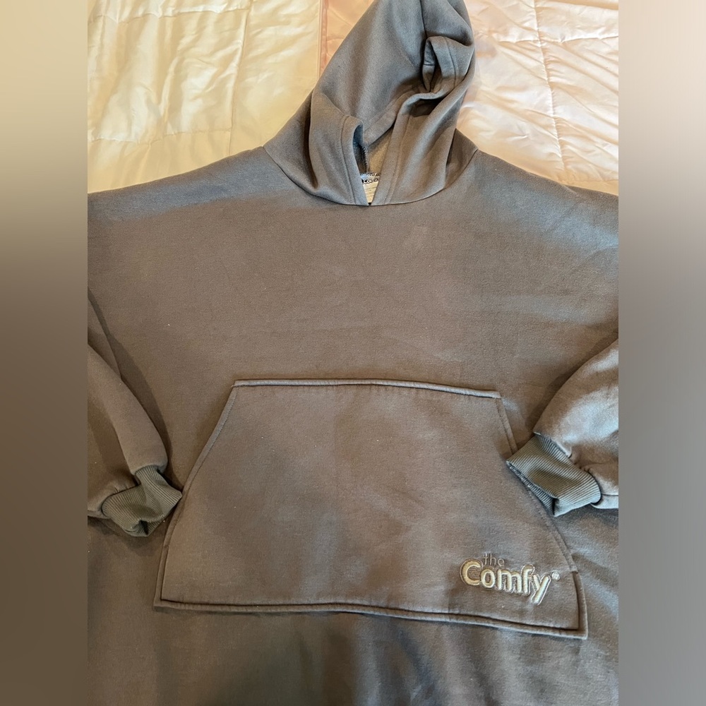 Rare Authentic The Comfy Oversized Grey Hoodie One Size Fits All Adult